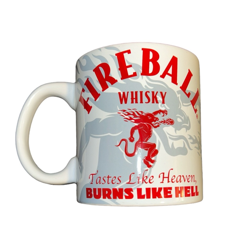 Fireball Whisky 20 oz Ceramic Coffee Whisky Mug